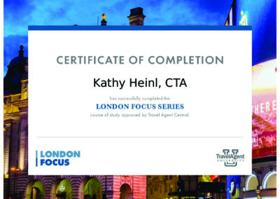 London Focus Series Specialist